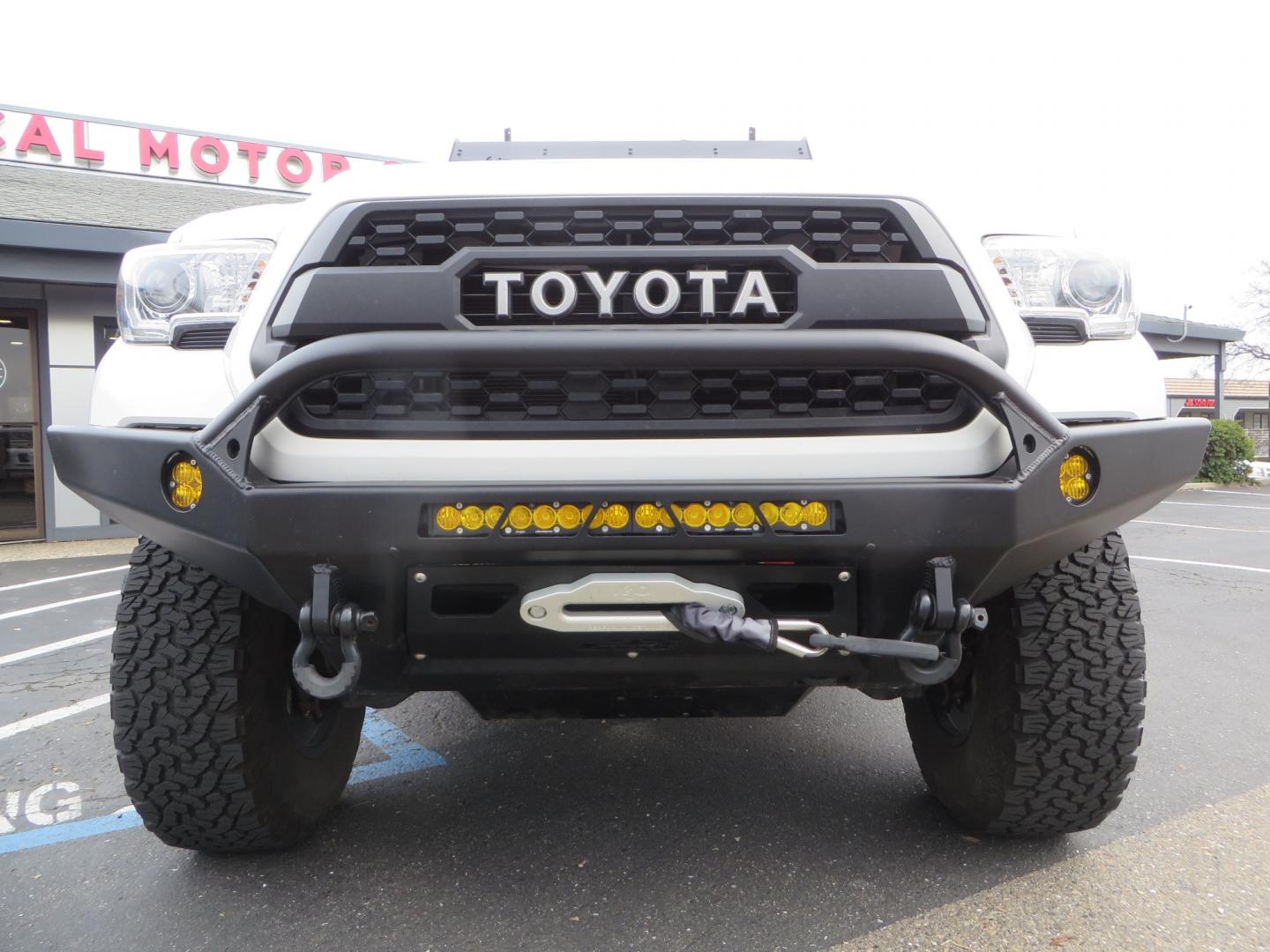 2016 White /GREY Toyota Tacoma TRD OFF-ROAD Double Cab Long Bed V6 6AT 4WD (3TMCZ5AN3GM) with an 3.5L engine, automatic transmission, located at 2630 Grass Valley Highway, Auburn, CA, 95603, (530) 508-5100, 38.937893, -121.095482 - Looking for the ultimate overlanding vehicle. Look no further than this purpose built Tacoma set up for all of your adventures. - Photo#11